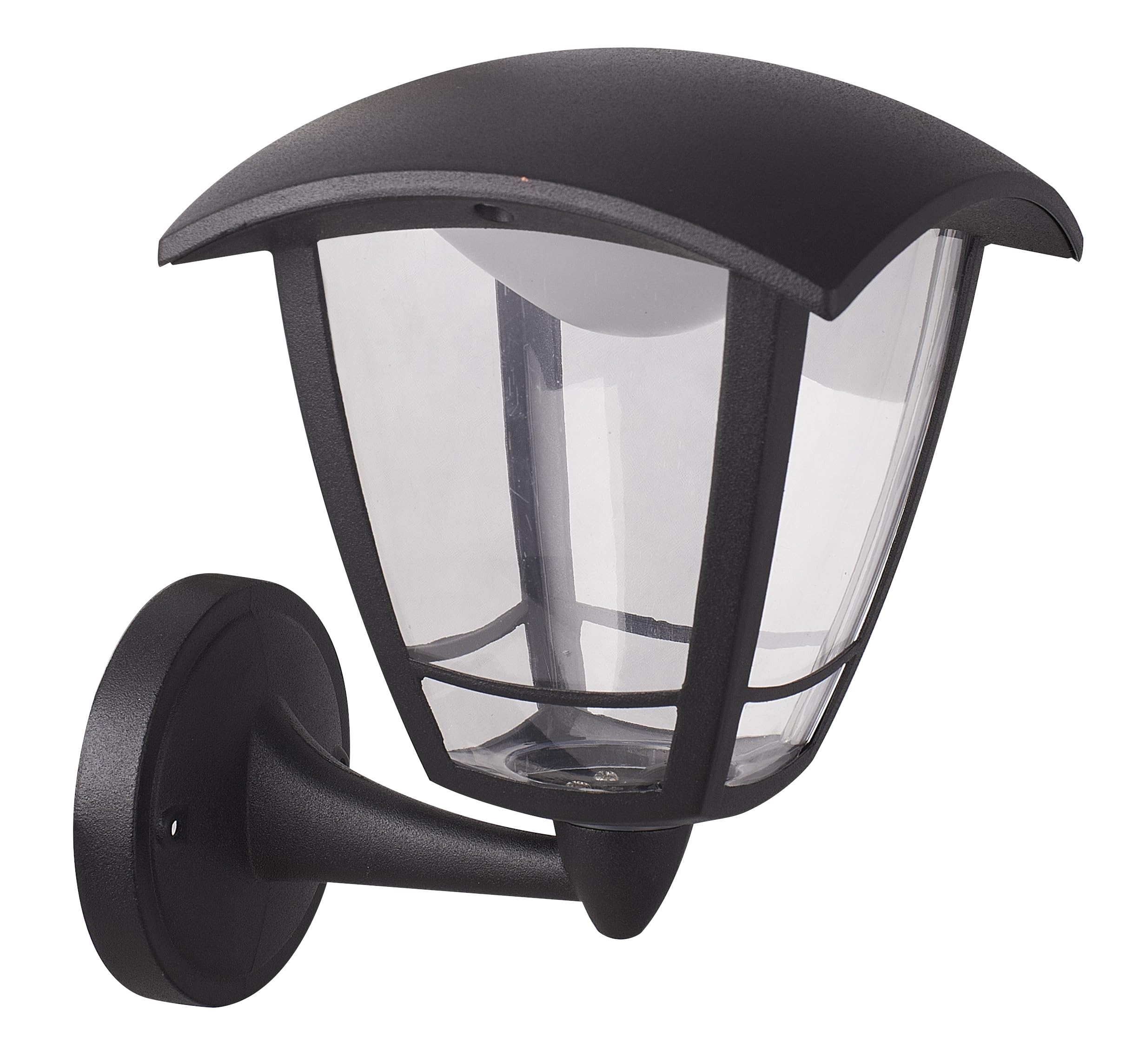 Knightsbridge Toro LED Coach Lantern with Adjustable CCT - Black
