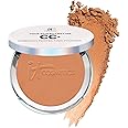 IT Cosmetics CC+ Airbrush Perfecting Powder Foundation - Buildable Full Coverage Of Pores & Dark Spots - Hydrating Face Makeup with Hydrolyzed Collagen & Niacinamide - 0.33 Oz