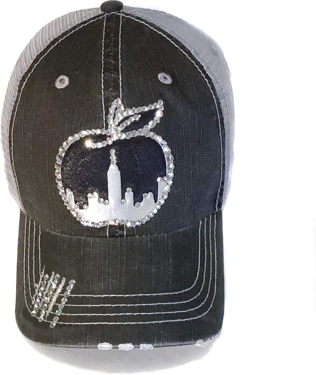 ny black trucker cap