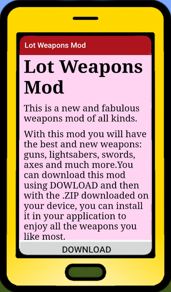 Lot Weapons Mod