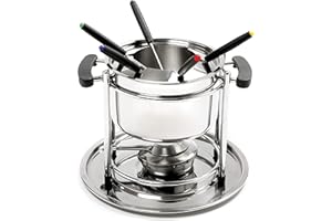 Norpro 499 Stainless Steel Fondue Set, 10 Piece