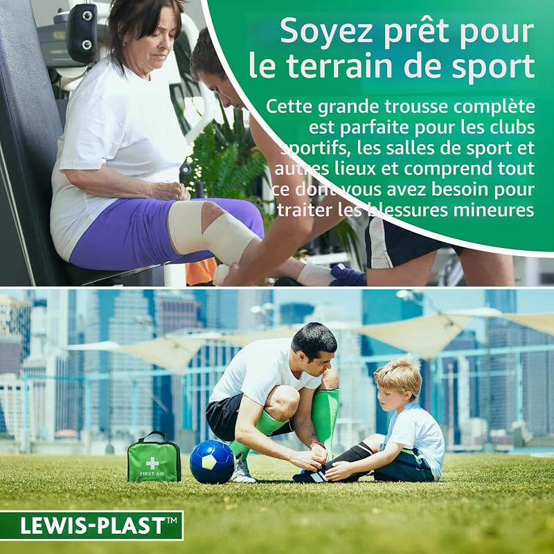 Trousse De Premiers Soins À Garder Dans Votre Voiture, À La Maison, Au Travail, En Vacances - Comprend L'essentiel Pour Les Situations D'urgence Quotidiennes, 309 Pièces (lot De 1)