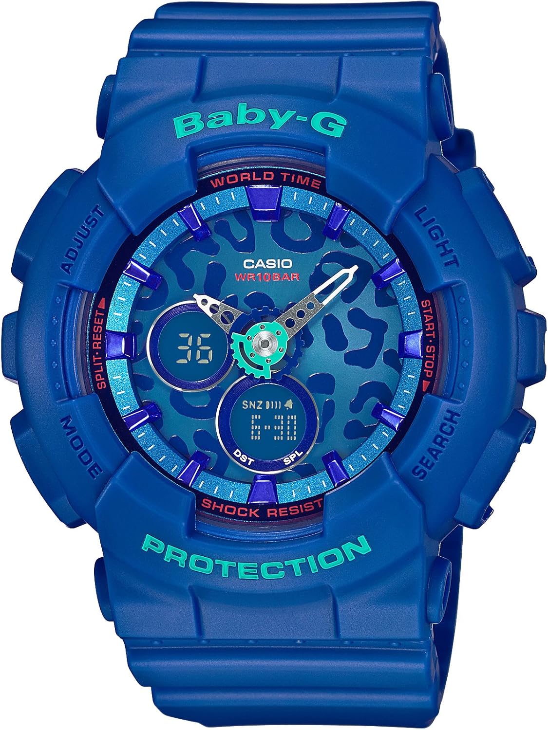 casio baby g leopard