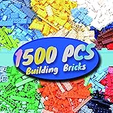 1500 Pieces Classic Building Blocks Set, Suitable for Boys and Girls from 6 Years, Compatible with All Major Brands (Multi-Co