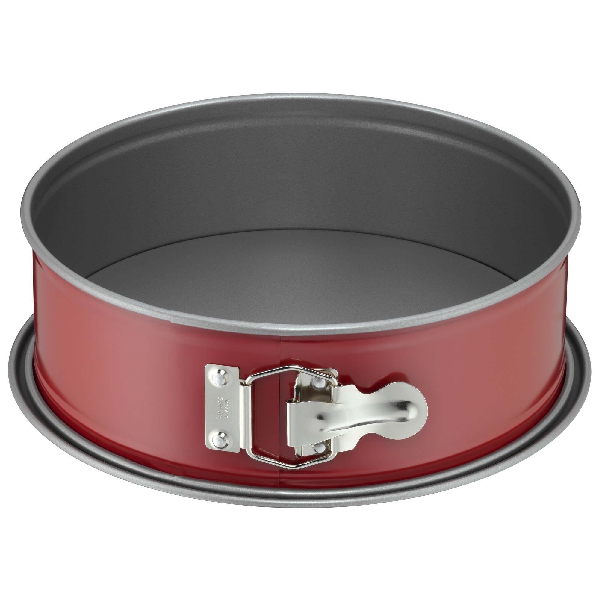 Kaiser "Classic Plus Springform Pan, Steel, Red/Silver, 24 x 24 x 8 cm