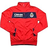 Icon Sports Officially Licensed Chivas Soccer Track Jacket - Unisex Kids - CH52TJ Red YL
