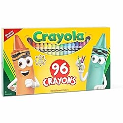 Crayola Classic Color Crayons in Flip-Top Pack with