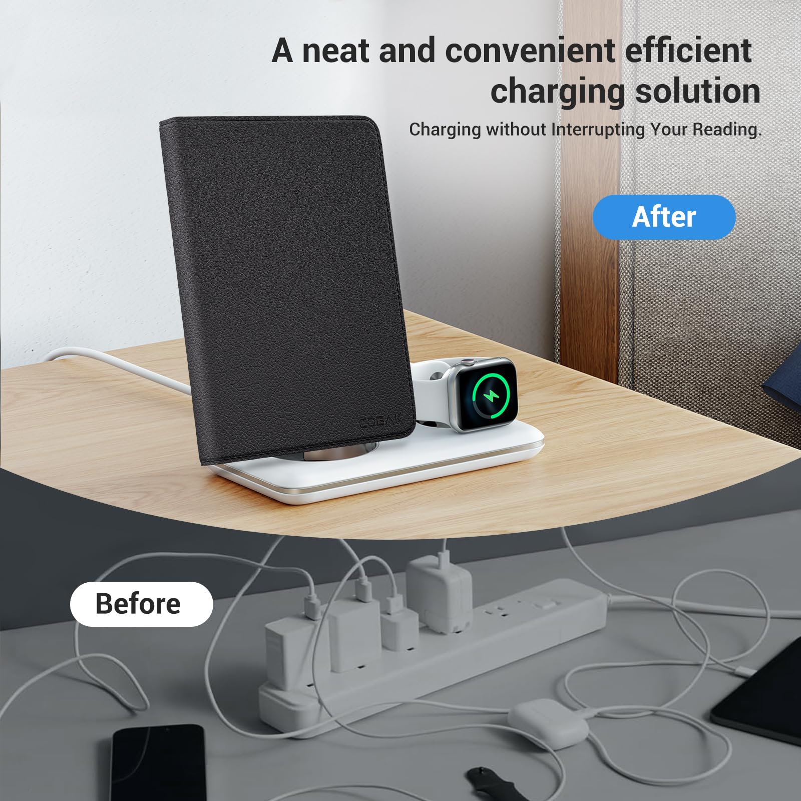 CoBak Wireless Charge Stand Case for 7