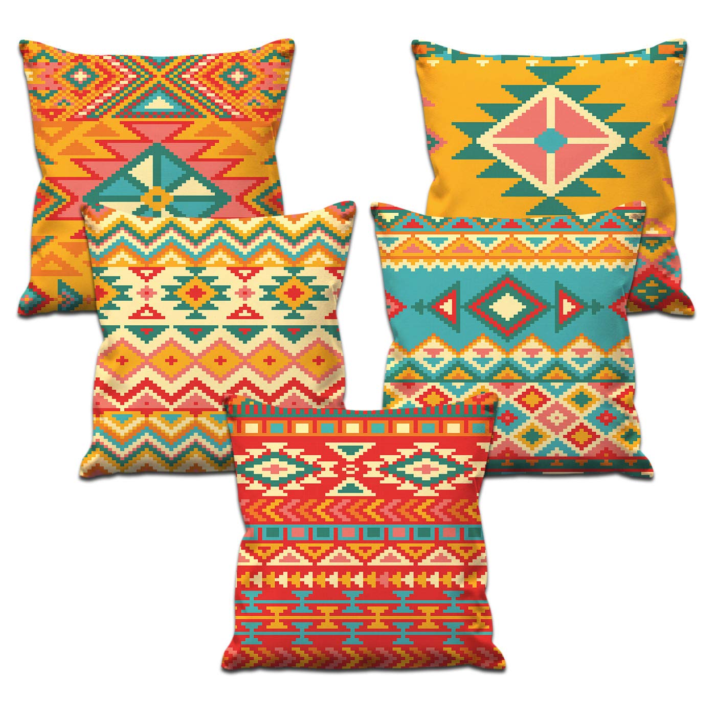 cushion covers 12 inch x 12 inch set of 5 cushion covers 12 inch x 12 inch set of 5
