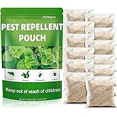 12 Pack Mouse Repellent Natural Peppermint Oils Rat Repellent Pouches, Mice Repellent