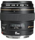 Amazon.com : Canon EF 85mm f/1.8 USM Medium Telephoto Lens for