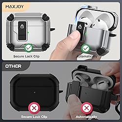 Maxjoy for AirPods 4 Case Cover 2024, AirPods 4th