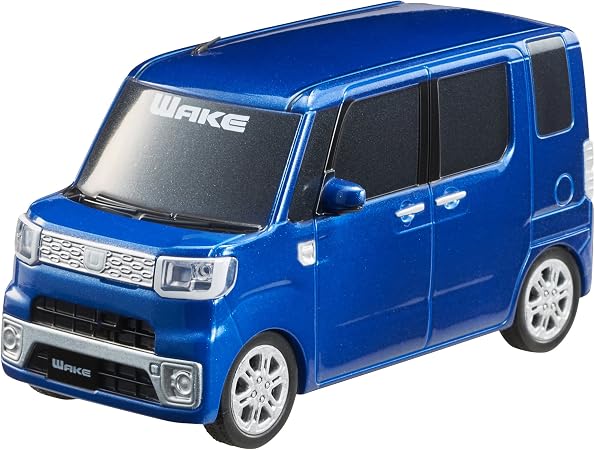 Amazon ダイハツ ウェイク Daihatsu Wake 1 32 プルバックミニカー ブルーマイカメタリック プルバックカー おもちゃ