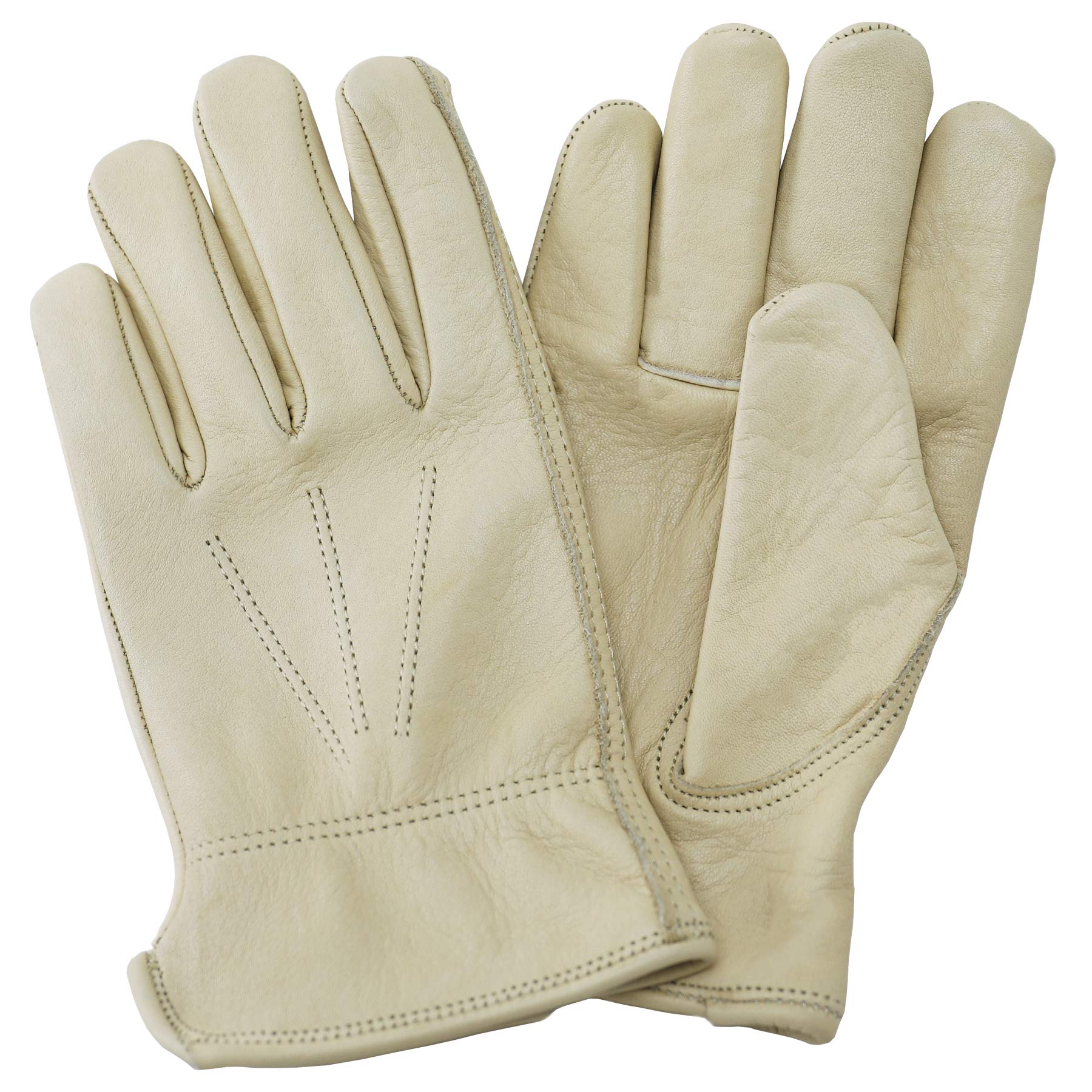 Kent & Stowe Luxury Leather Weather Resistant Gardening Gloves Mens - Large
