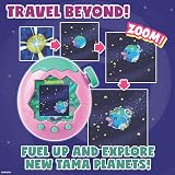 Tamagotchi Paradise Blue Water Shell Virtual Pet Zooming Worlds Toy view 7