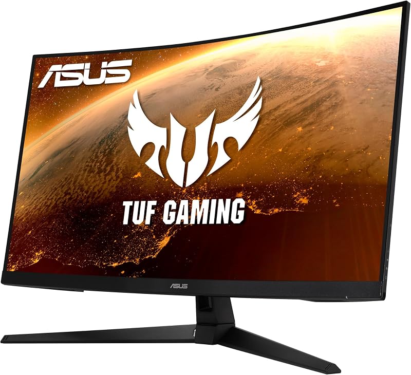 TUF VG328H1B - Monitor curvo gaming de 32'' FullHD (1920x1080, 165 Hz, 1 ms, 16:9, 1500R, ELMB, FreeSync Premium, HDMI) Negro