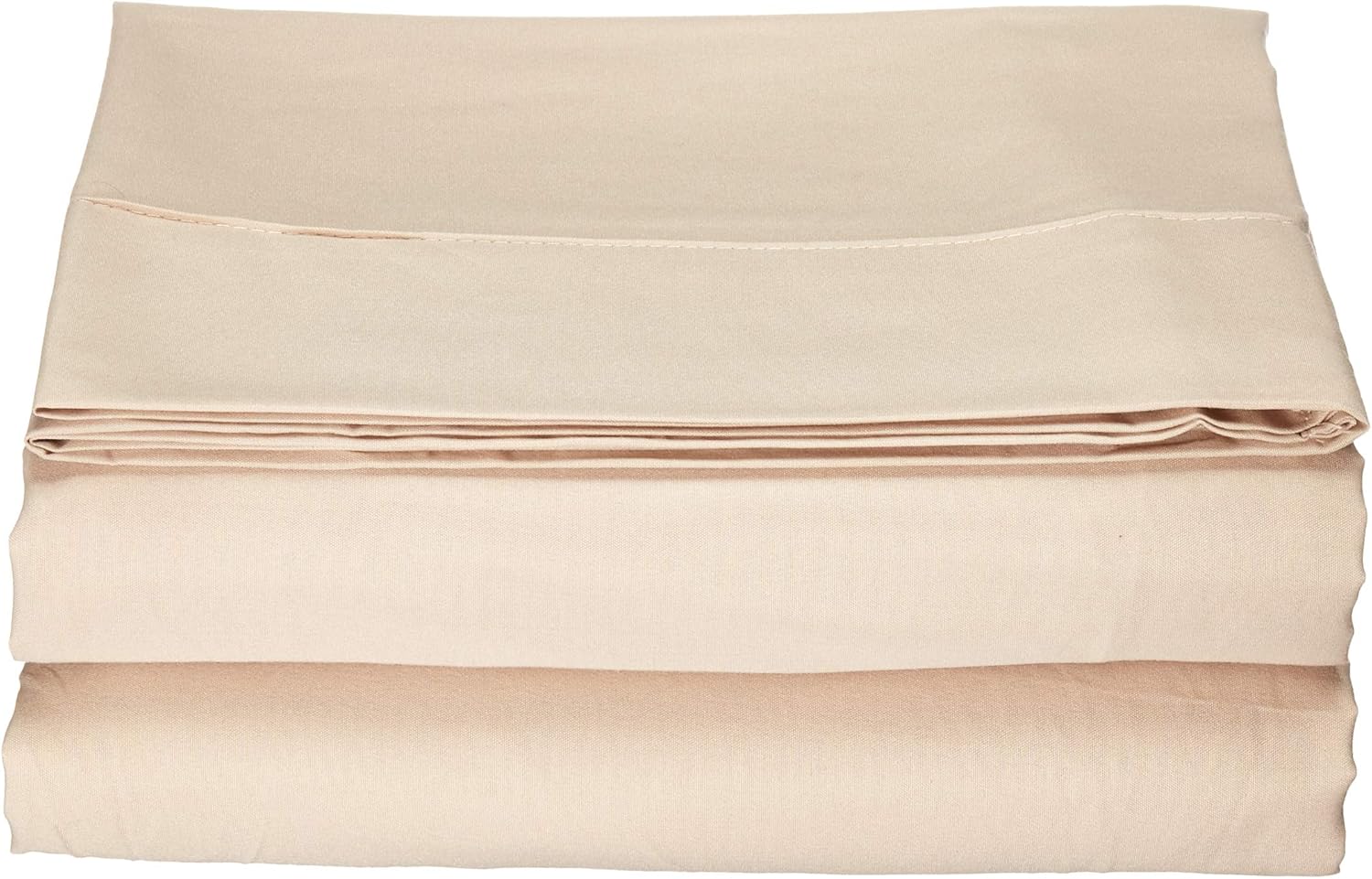 CC&DD HOME FASHION Velvety Brushed Microfiber Flat Sheets, 2-Pack Twin, White: Home & Kitchen