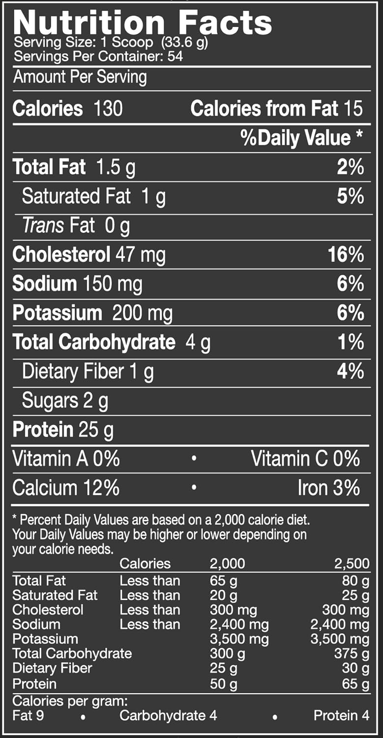 MusclePharm Combat Protein Powder, 5 Protein Blend, Vanilla, 4 Pounds, 54 Servings: Health & Personal Care