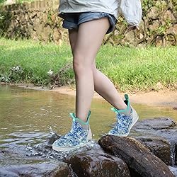 Kalkal Women's Deck Boots, Waterproof Ankle Rain