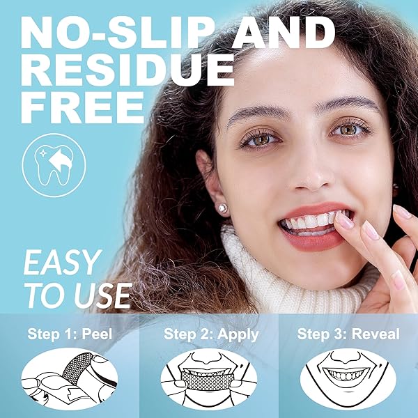 BRUSHMO TEETH WHITENING STRIPS – 21 TREATMENTS – ENAMEL SAFE, SENSITIVITY FREE, NON-RESIDUE PROFESSIONAL TEETH WHITENING KIT – DENTIST FORMULATED PAP+ NON-TOXIC TEETH WHITENER ORAL CARE