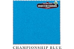 BILLIARD CITY Championship Invitational Teflon Billiard Pool Table Felt Cloth - w/Spots - Pre-Cut Rails - Authorized Dealer