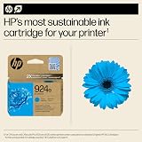 HP 924e EvoMore Cyan Original Ink Cartridge ~800 Pages for OfficeJet Pro 8120e view 2