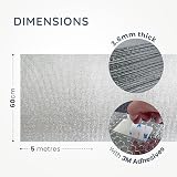 CUQOO Radiator Reflector Roll 5m x 60cm Energy-Saving Insulation</br>Thermal view 3