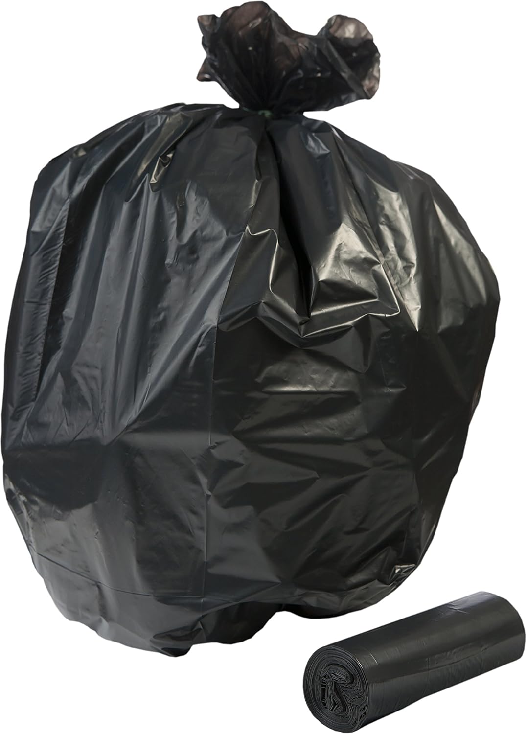 BTGR60XH, 60 Gallon, 100 Count, 1.5 Mil Heavy Duty Can Liner Trash Bags, 38 x 58 Inches, Low
