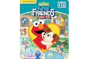Sesame Street Elmo, Big Bird, and More! - Furry Friends Forever First Look and Find Activity Book - PI Kids