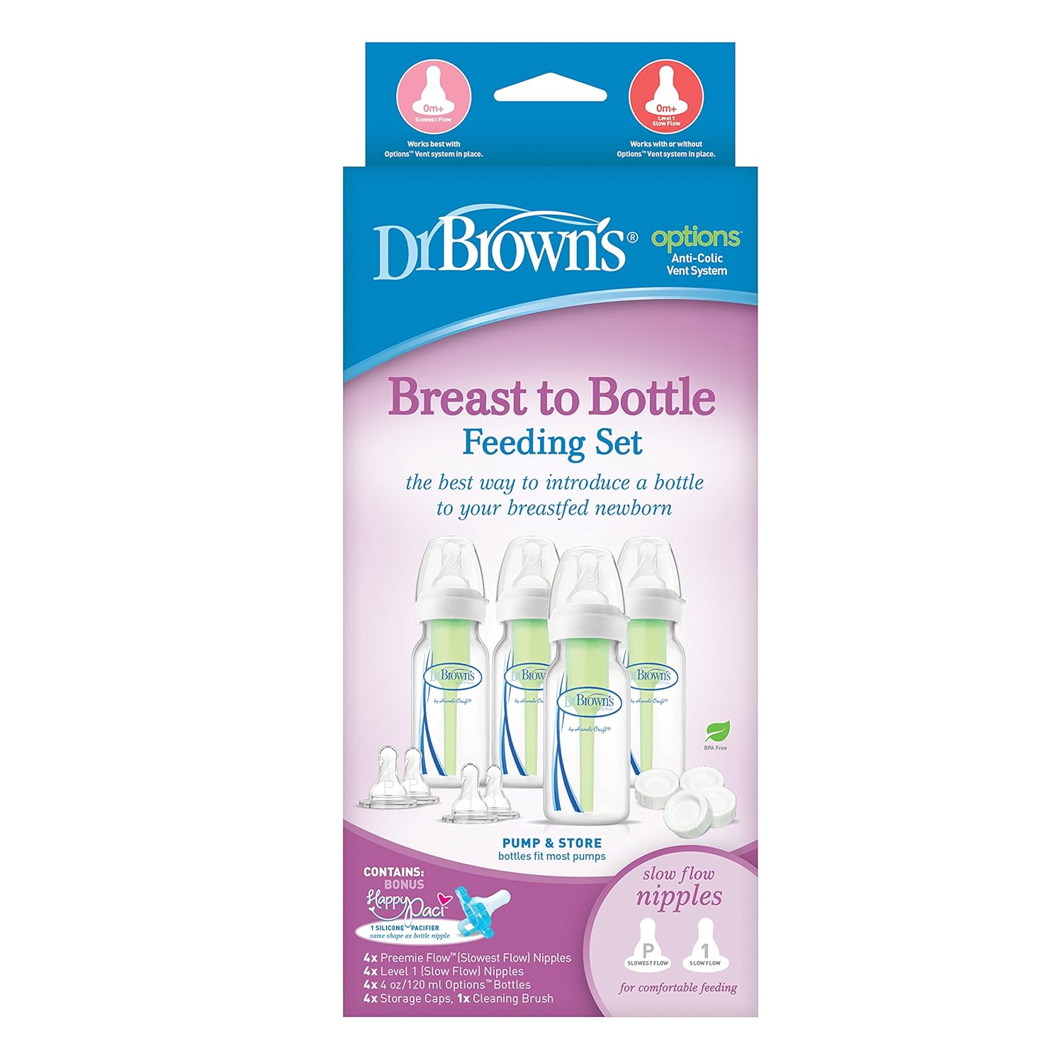 dr brown's breast to bottle