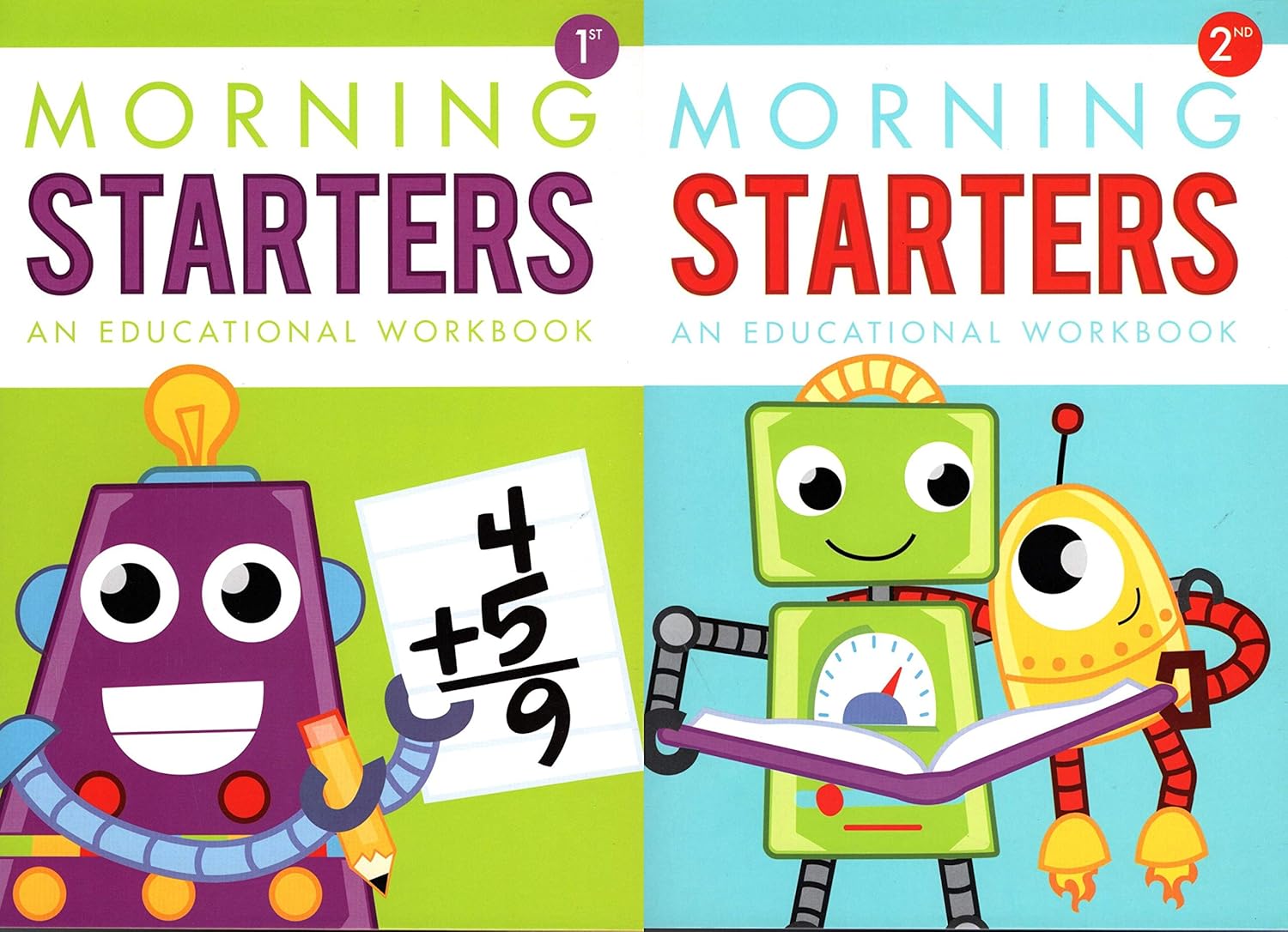Amazon.com : First Grade & Second Grade - Morning Starters Educational