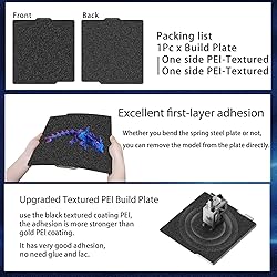 Wefuit Double Sided Textured PEI Build Plate for