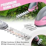 WORKPRO 2 in 1 Cordless Hedge Trimmer and Grass Shear 3.6V 2000mAh view 6