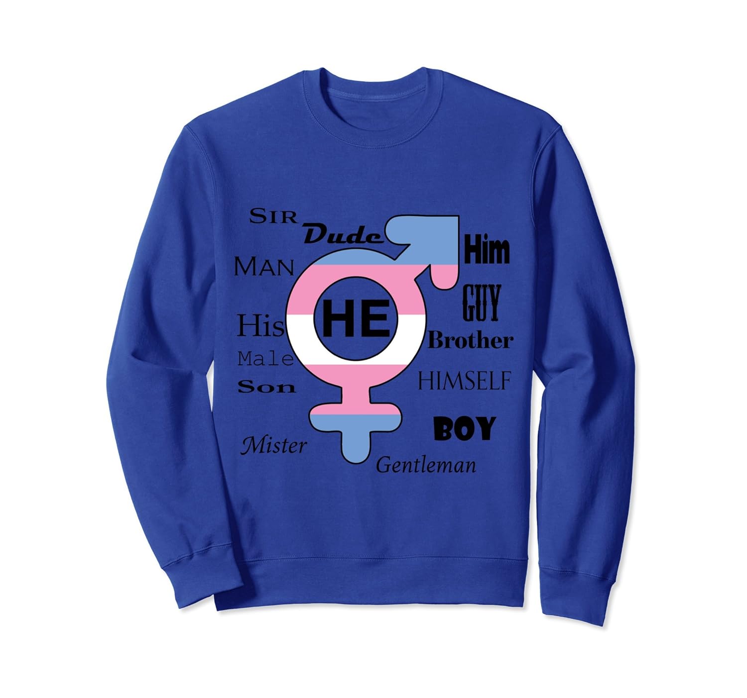 FTM HE Transgender Logo Sweatshirt- TPT