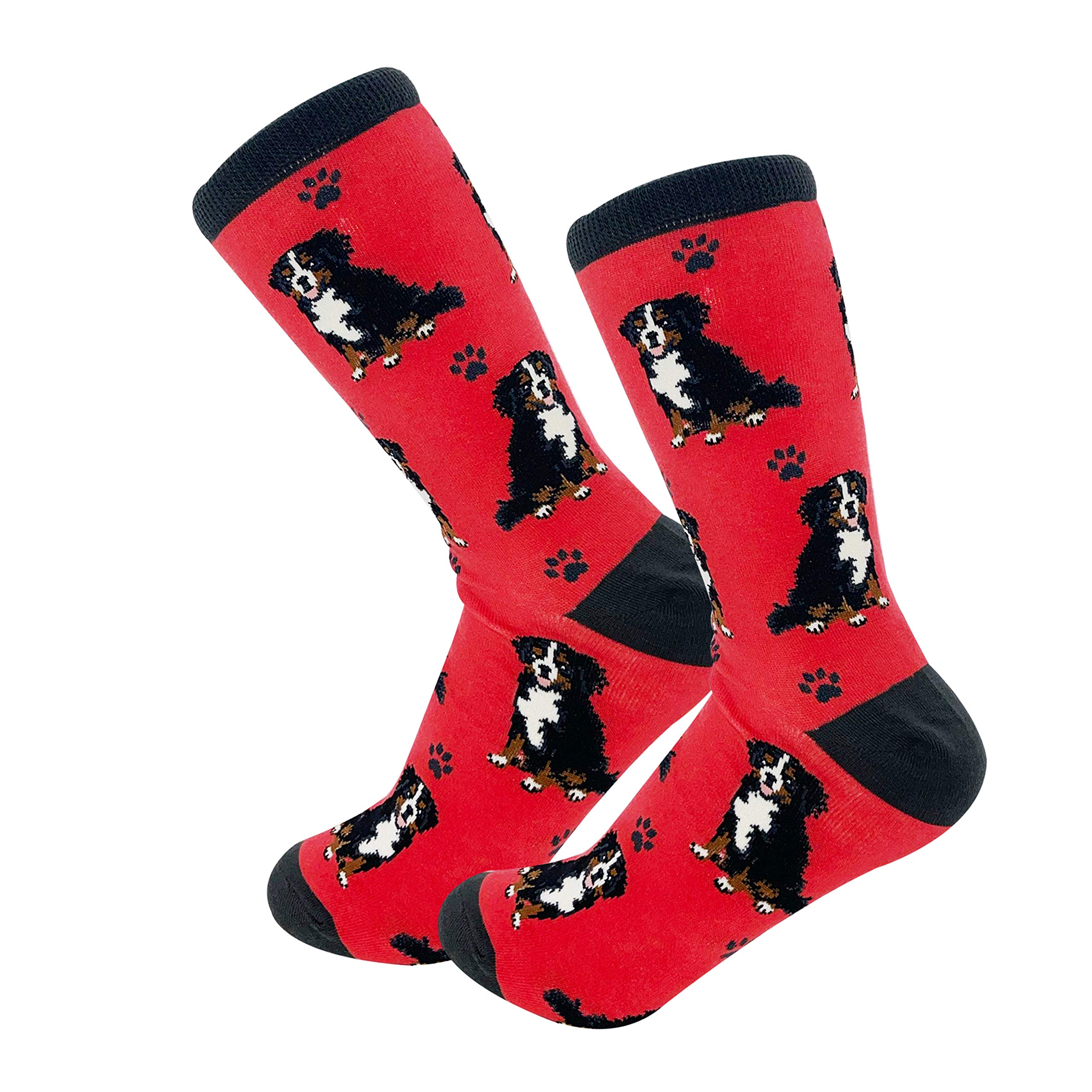Pet Lover Socks - Fun - All Season - One Size Fits Most - For Women And Men – Dog Gifts (Bernese Mt. Dog Gifts - Socks)