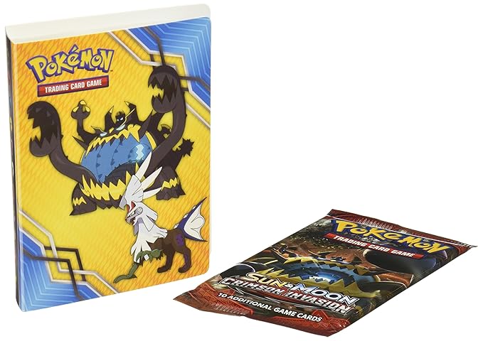 Pokémon POC500 Sun and Moon 4: Crimson Invasion-Collector’s Album , Mehrfarbig, 40 x 40 cm
