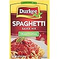 Durkee Spaghetti Sauce Mix, 1.25 Ounce Packet