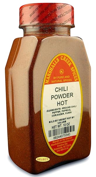MARSHALLS CREEK SPICES, SELECT CHILI POWDER HOT 10...