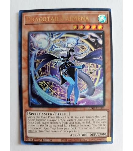 dracotail deck yugioh Amazon.com: Dracotail Lukias - JUSH-EN001 - Ultra Rare