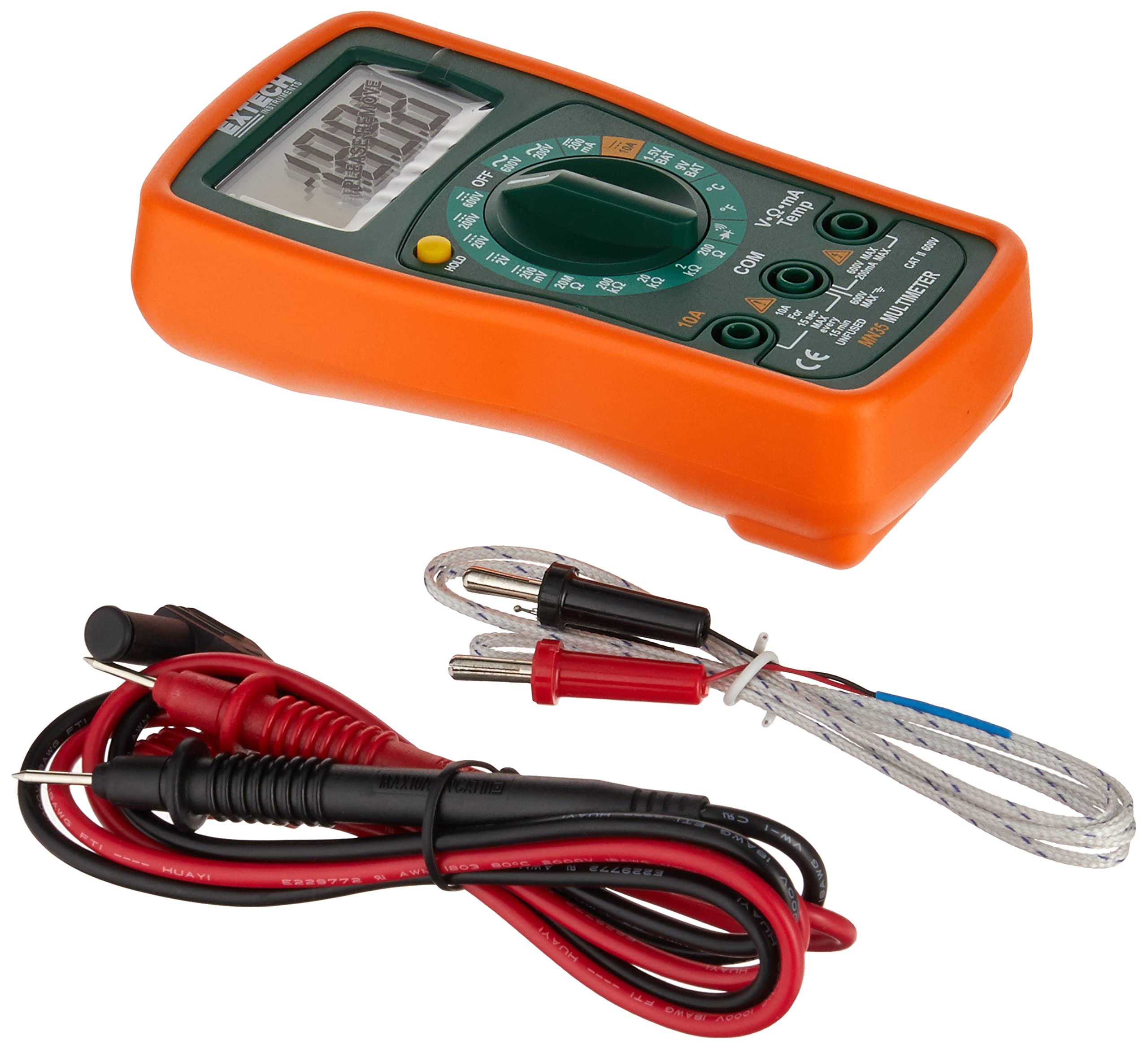 Photo 1 of Meter only***Extech 645618 MN35 Digital Mini MultiMeter