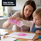 Hemway Glitter Shaker Baby Pink Iridescent 130g Ultrafine Craft Glitter view 3