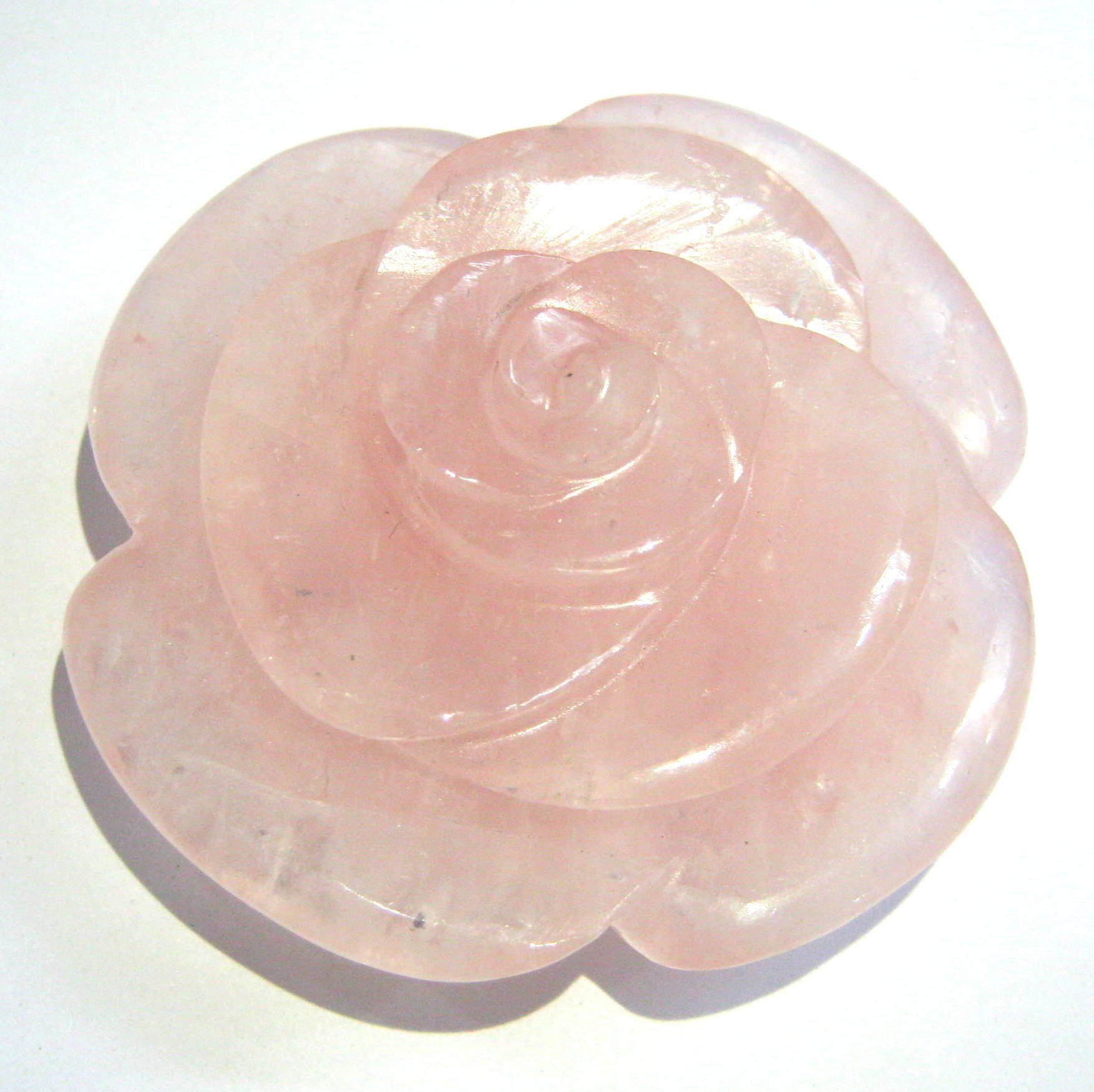 crystalmiracle Natural Rose Quartz Flower Rock Crystal Healing Reiki FENG Shui Gift Positive Energy Peace Wellness Love Relations Metaphysical Gemstone