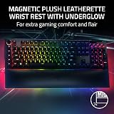 Razer BlackWidow V4 X Minecraft Edition Mechanical Keyboard Chroma RGB Green view 5
