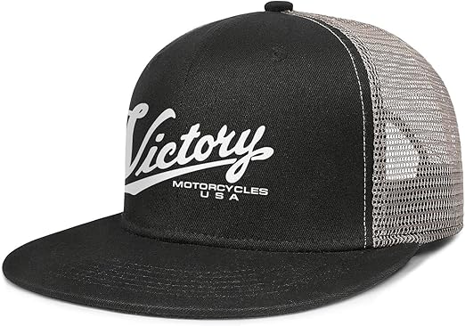 flat bill mesh trucker hats