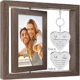 HELORAY 1 YearAnniversary Picture Frame Gifts for Couple 1 Year Anniversary Paper Gifts for Girlfriend One Year Anniversary Picture Frame for Wife Happy 1 Year Anniversary Decorations Gift for Couple