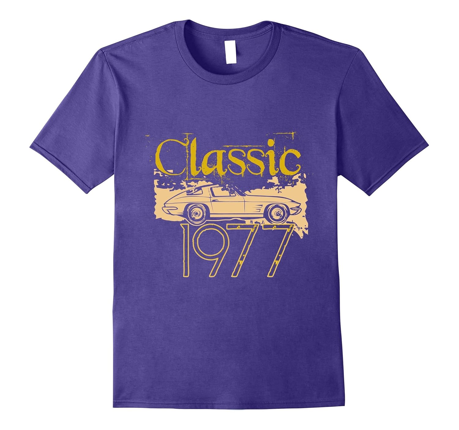 Funny 1977 Classic 40th Birthday 40 years Old T-Shirt Gift-Rose