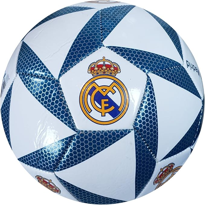 Real Madrid Authentic Official Licensed Soccer Ball Size 5015 Sports & Outdoors