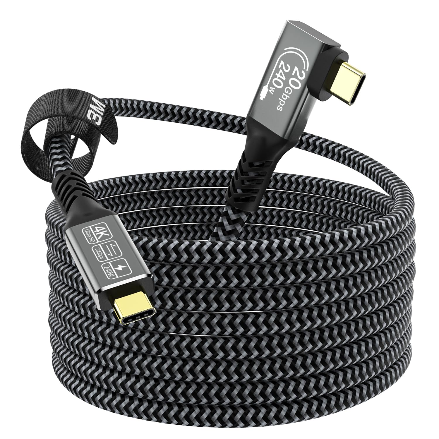 CAKOBLE USB C Kabel 3m,240W USB C 3.2 Kabel 20 Gbps Ladekabel USB C, 4K@60Hz USB C kabel Lang Kompatibilität Thunderbolt 3 Kabel Für iPhone 15,MacBook iPad Pro,Samsung S24/S23,usb c datenkabel 3m