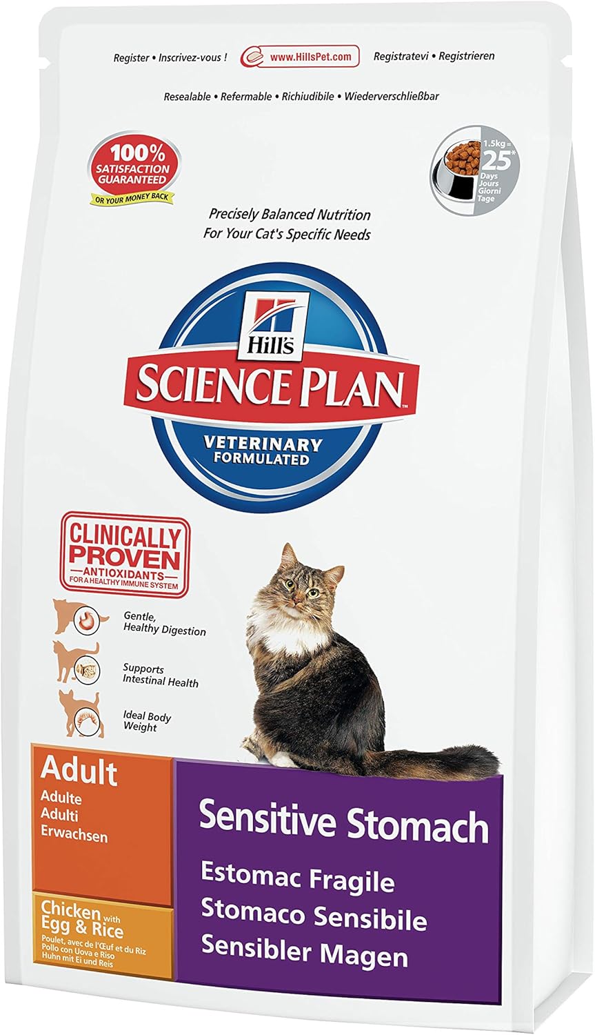 science diet egg and rice cat