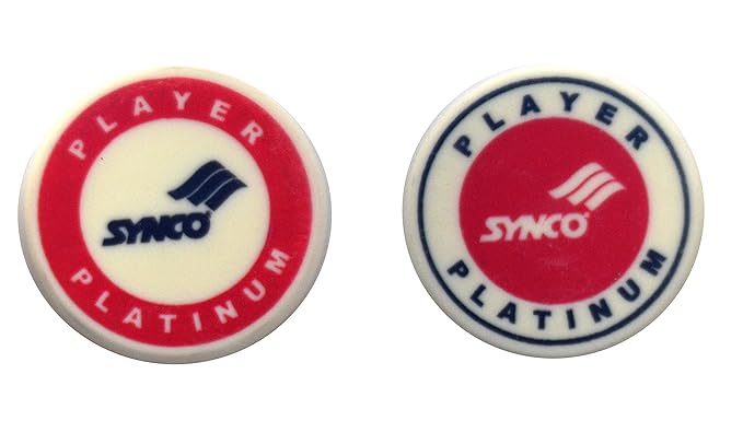 Synco Carrom Accessories Player Series Platinum Striker (Red Combo)